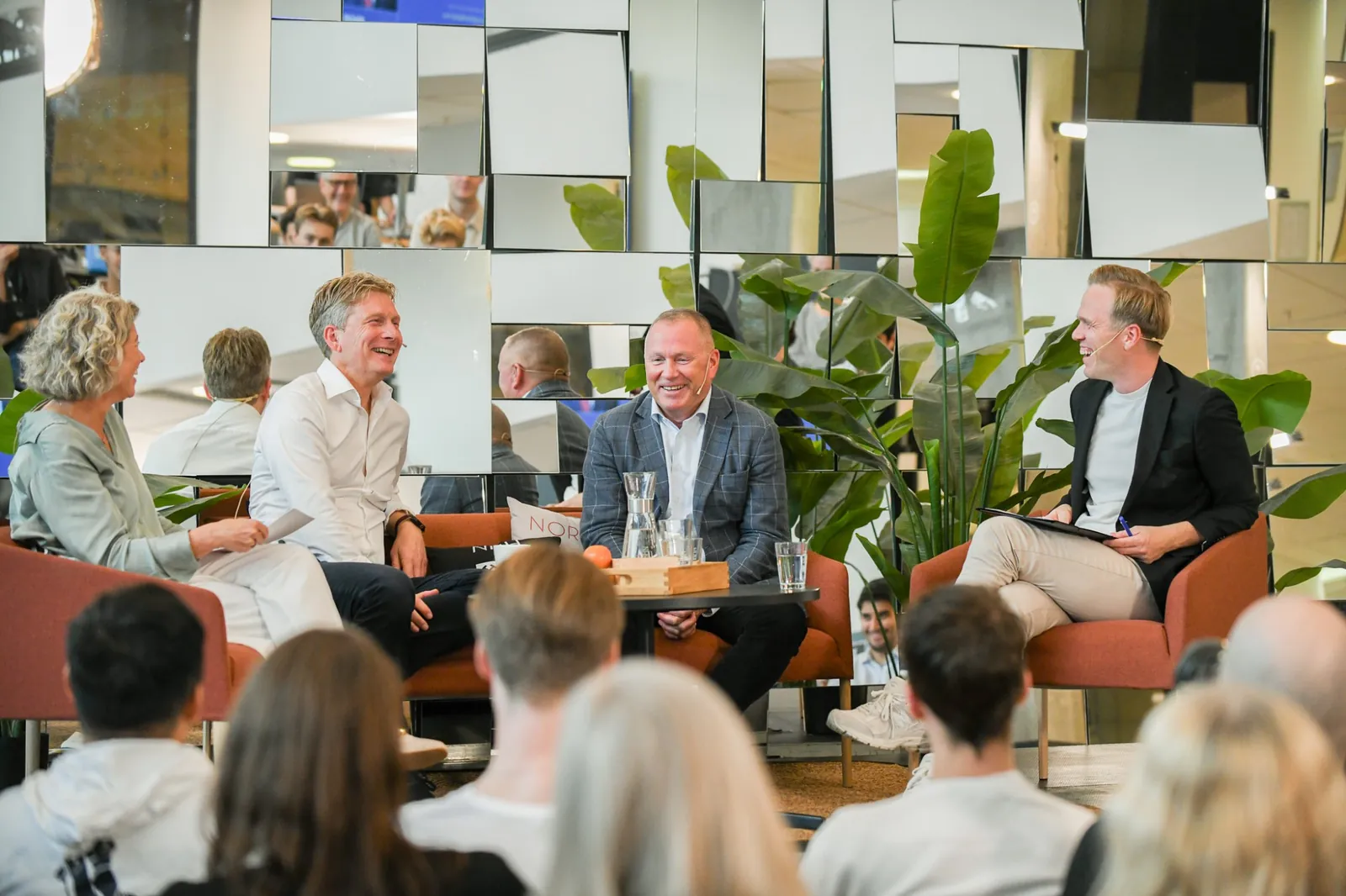 Joel W. Berge: Live-innspilling av Lederskap med toppsjefene i NBIM og KPMG, NHH