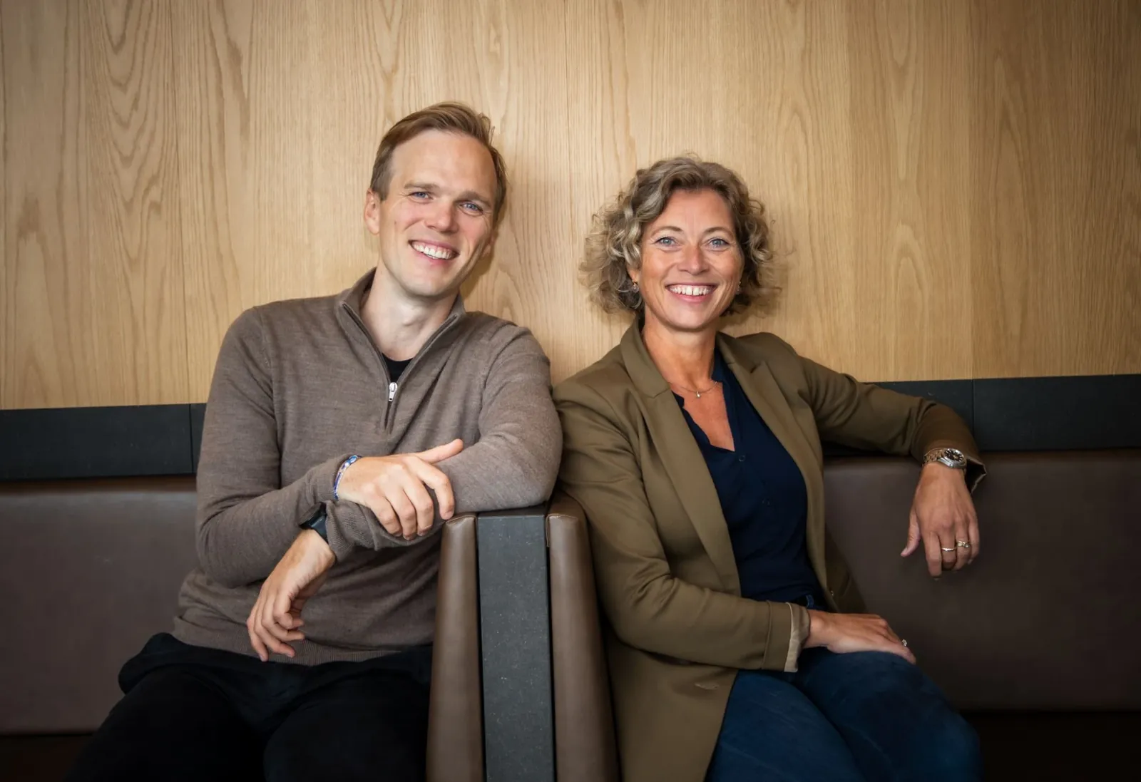 Joel W. Berge og Therese Egeland